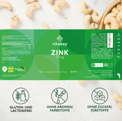 Zinco 25mg - Compresse vegane