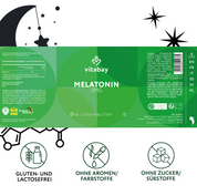 Melatonina 3 mg - Pastiglie vegane