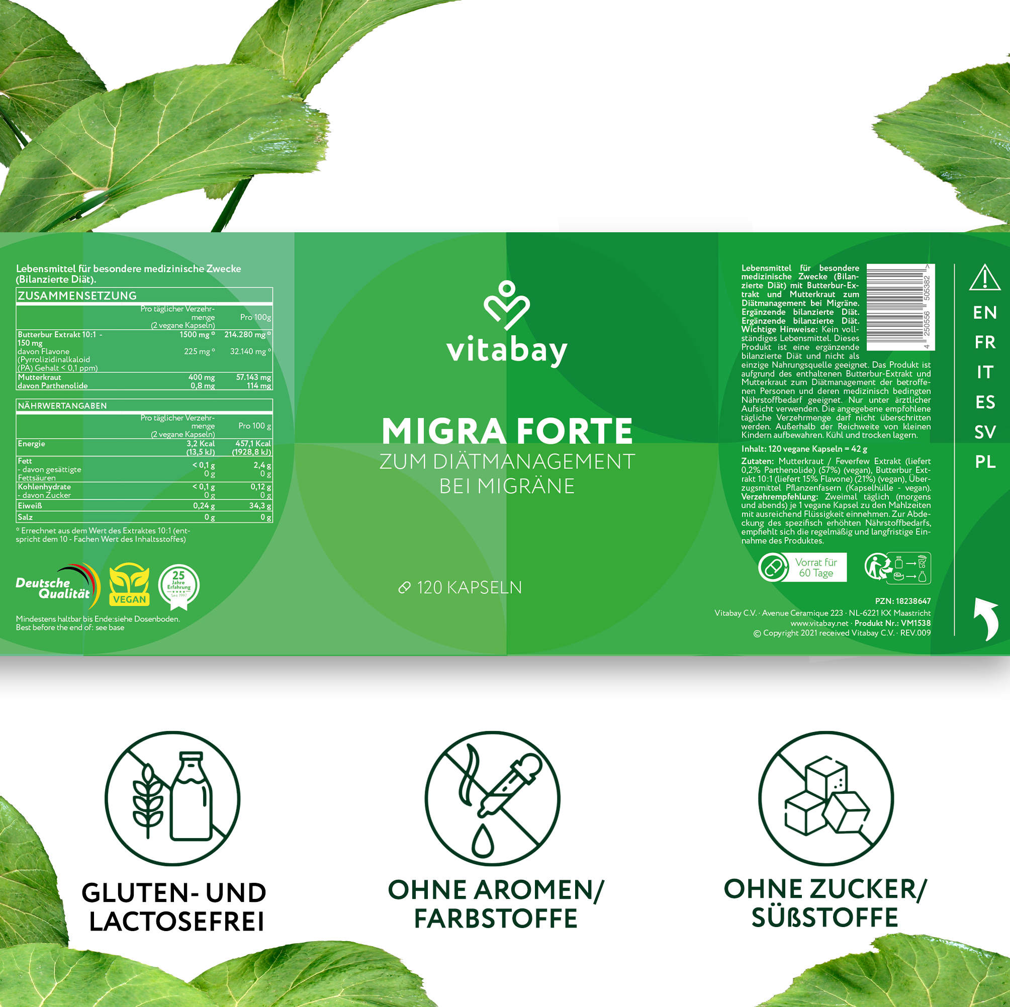 MIGRA FORTE - Capsule vegane