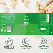 Zinco 25mg - Compresse vegane