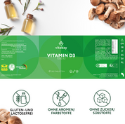 Vitamina D3 1.000 UI - Compresse vegane