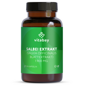 Salbei Extrakt 1900 mg - 90 vegane Kapseln