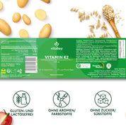 Vitamina K2 MK-7 200 µg - Compresse vegane