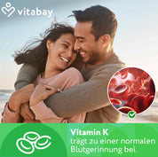 Vitamina K2 MK-7 200 µg - Compresse vegane