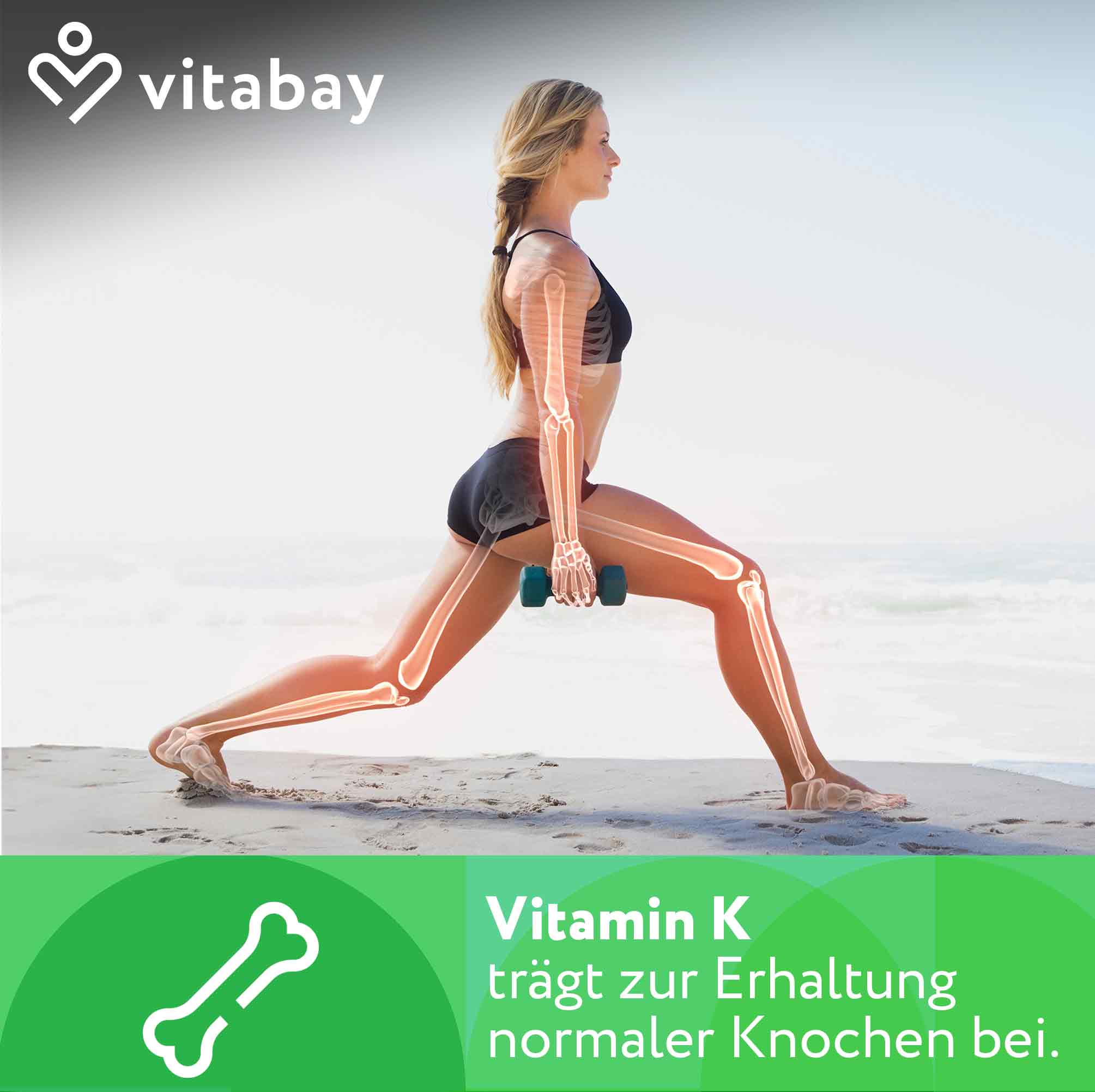 Vitamina K2 MK-7 200 µg - Compresse vegane