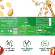 Vitamina K2 MK-7 200 µg - Compresse vegane