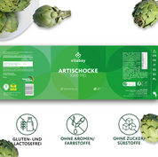 Artischocke 1000 mg - 180 vegane Kapseln