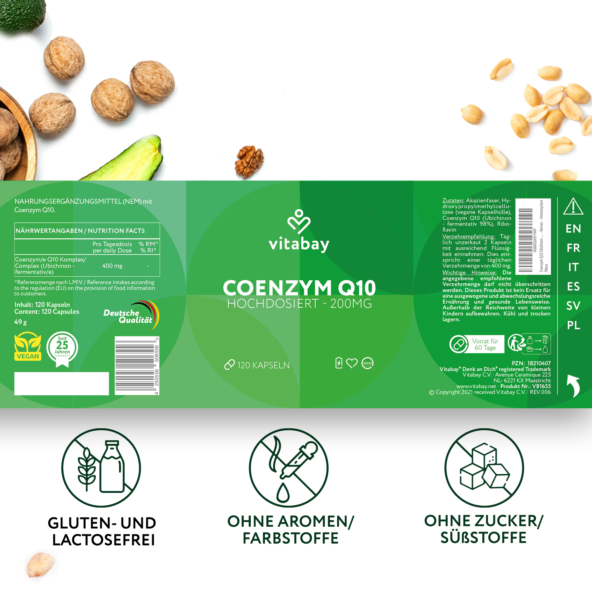 Coenzima Q10 Depot Complex 200 mg - 120 capsule vegane