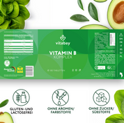 Complesso di vitamina B - 180 compresse vegane