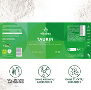 Taurina 1000 mg - 120 capsule vegane