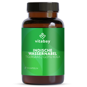 Indische Wassernabel / Tigergras / Gotu Kola - 400 mg - 90 Kapseln