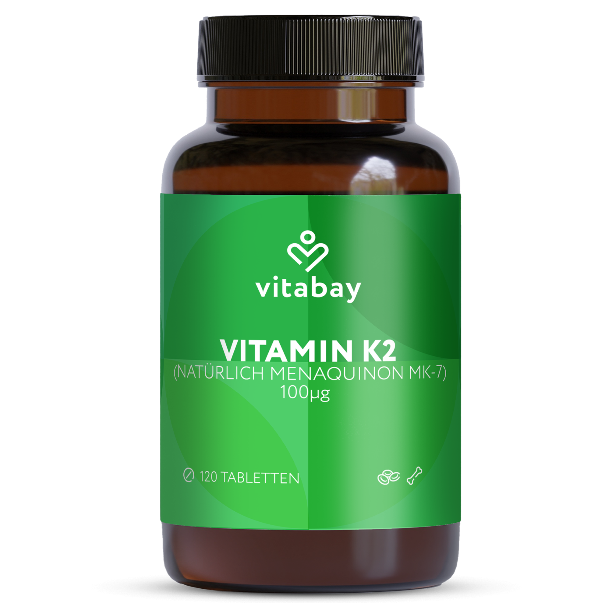 Vitamina K2 100 µg - 120 compresse vegane