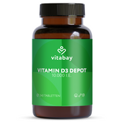 Deposito di vitamina D3 10.000 UI - Compresse vegane