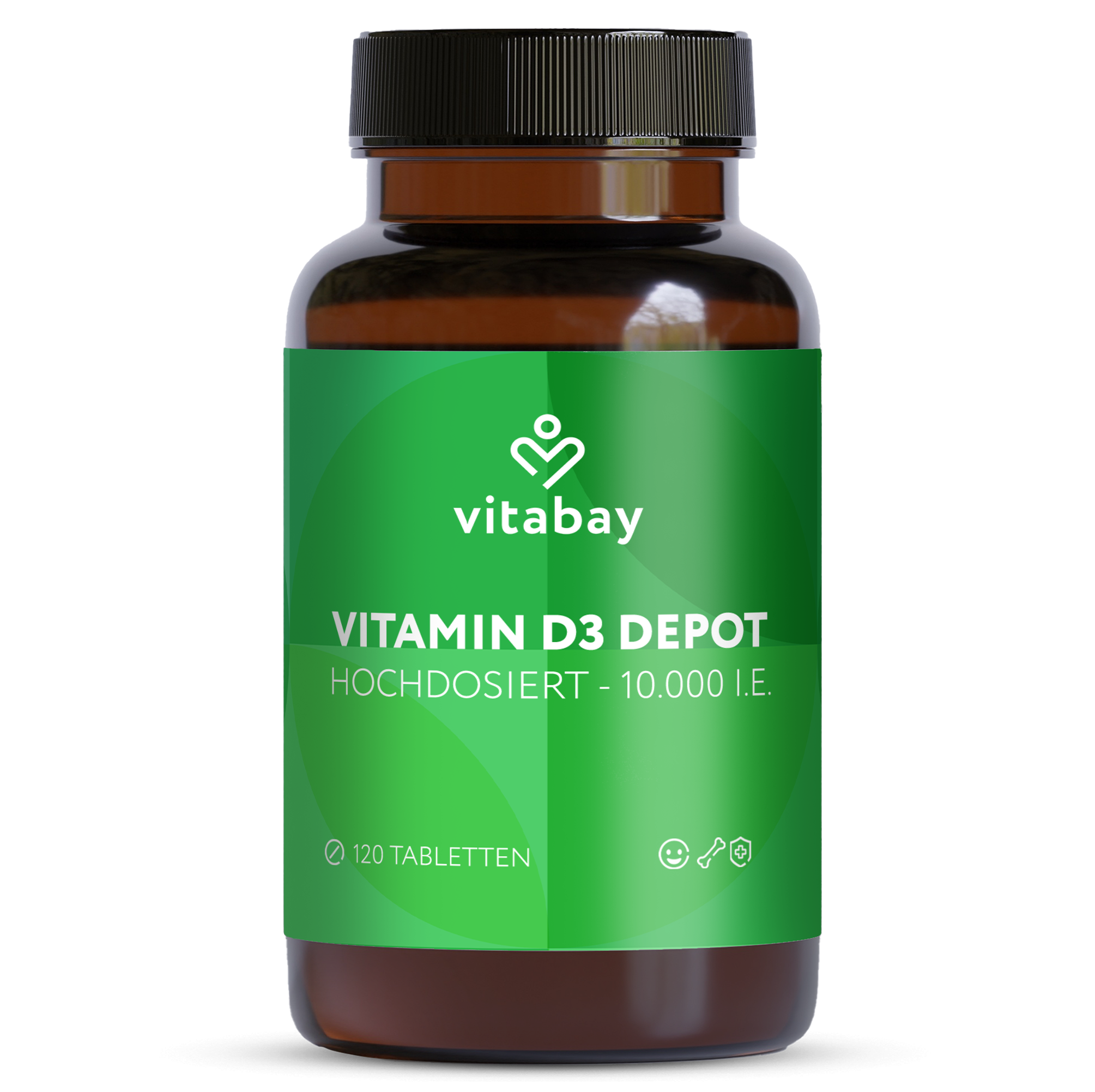 Deposito di vitamina D3 10.000 UI - Compresse vegane