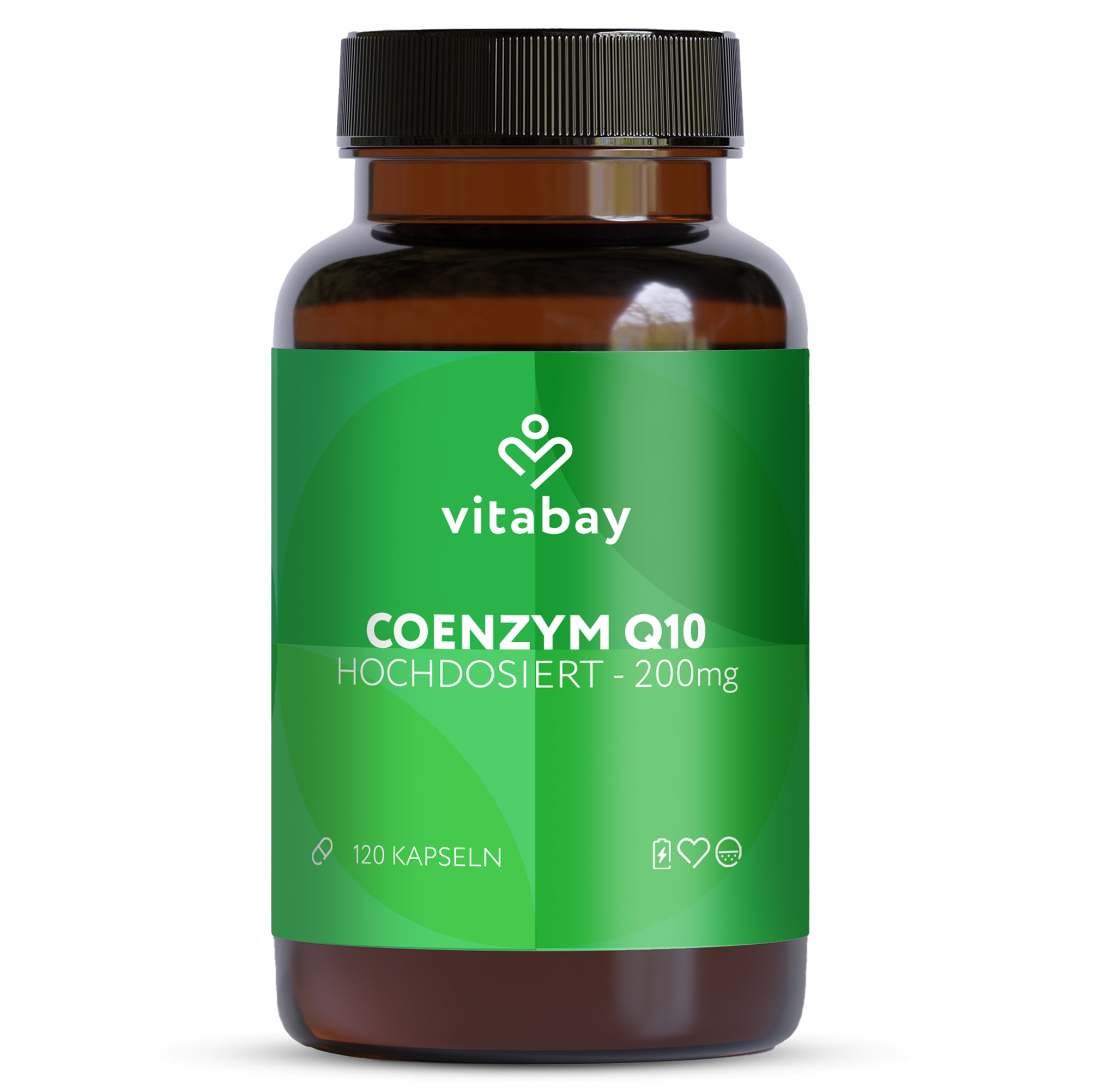 Coenzym Q10 Depot 200 mg - 120 vegane Kapseln