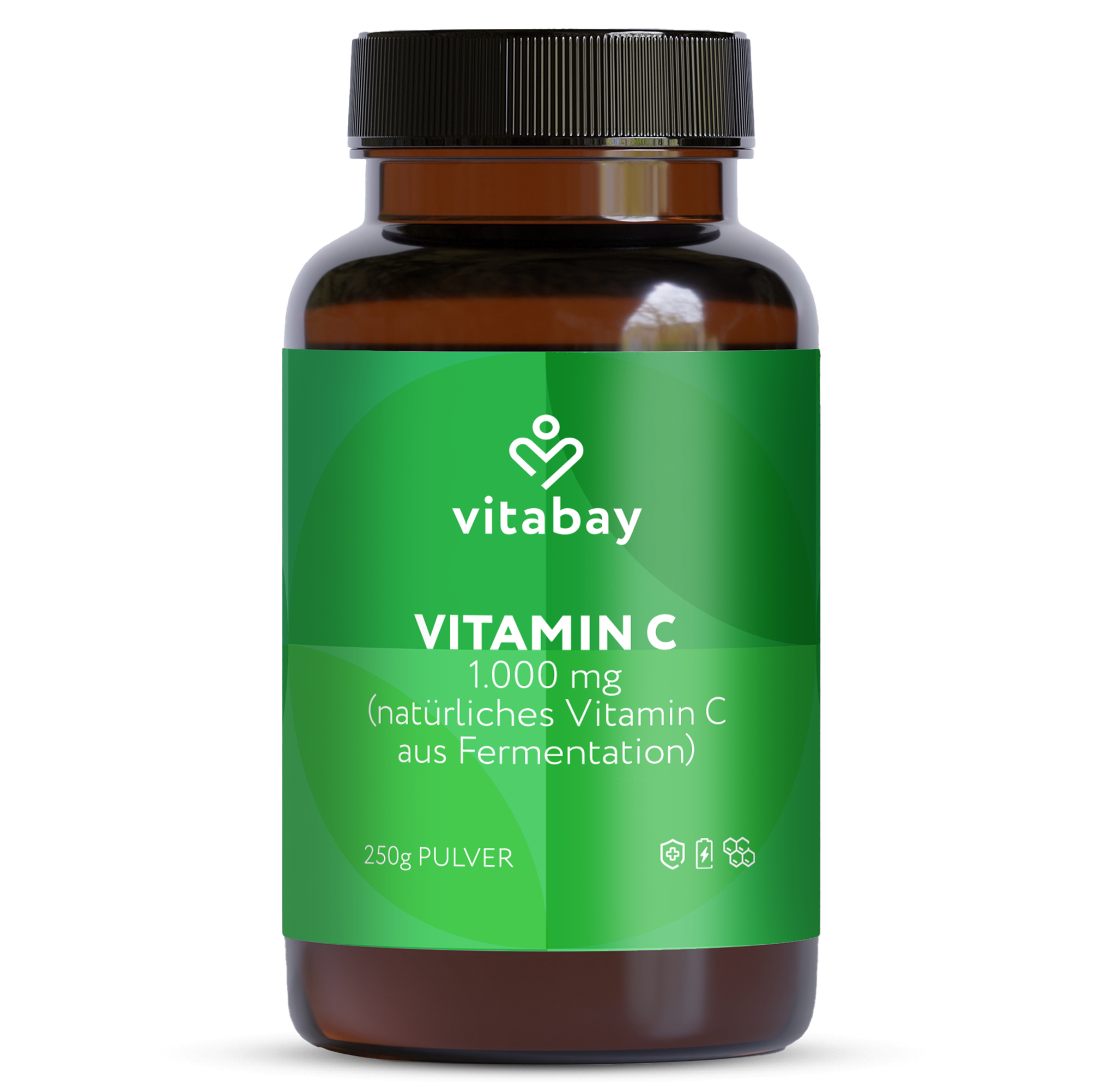 Vitamin C  1000mg -  250 g veganes Pulver