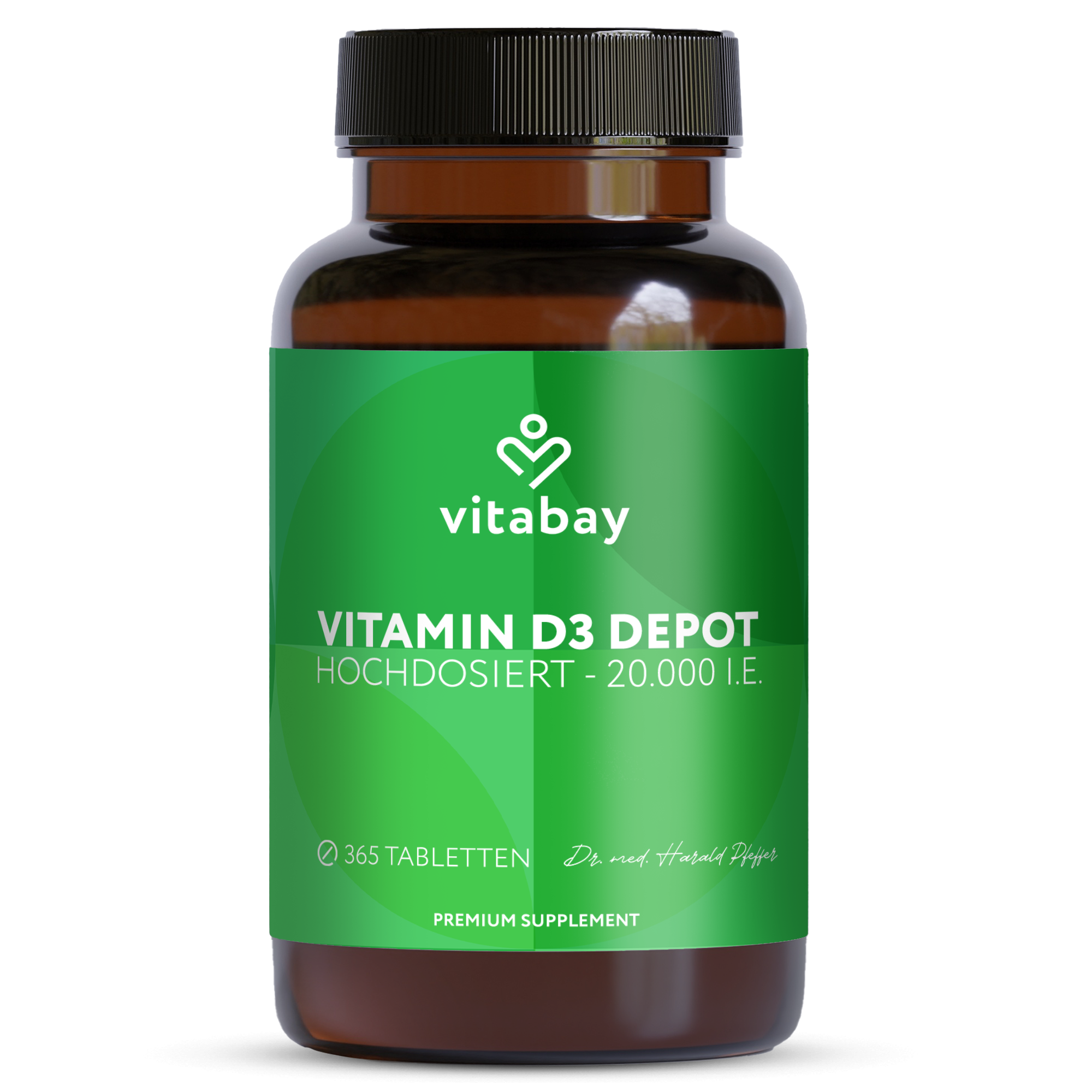 Deposito di vitamina D3 20.000 UI - Compresse vegane