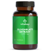 Olivenblatt Extrakt 1200 mg - 90 vegane Kapseln